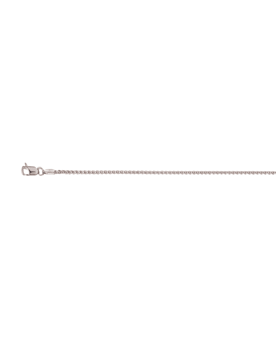 18CT W/G D/C WHEAT 1.60mm/50cm
